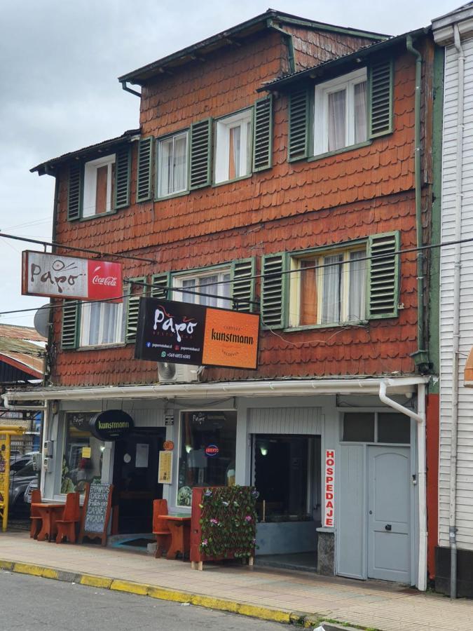 Hostal Papo Hotel Osorno Bagian luar foto